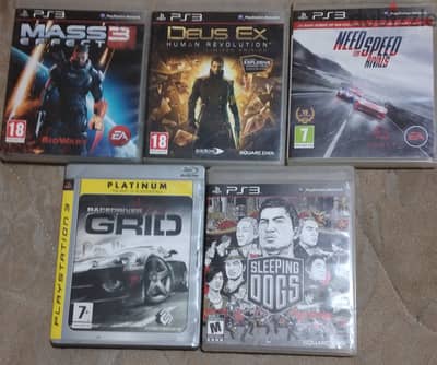 Used PS3 games in excellent condition