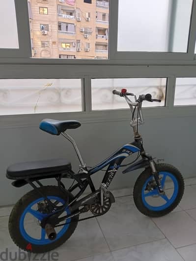 عجله نيجر bmx  ماركه ايطاليانو مقاس 18 ممتازه جدا