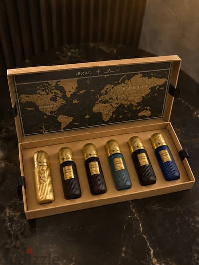IBRAQ Luxury Perfume Collection 6 Exclusive Scents | Premium Gift Set