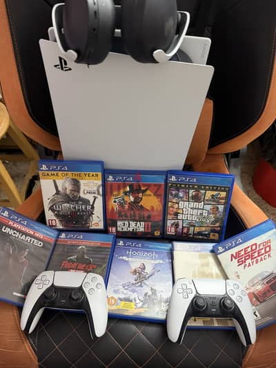 Ps5 cd edition + PULSE 3D Wireless Headset