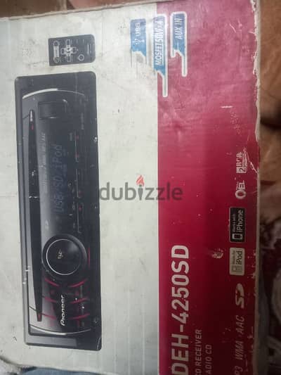 كسيت سياره بايونير كسر زيرو باكرتونه استعمل خفيف