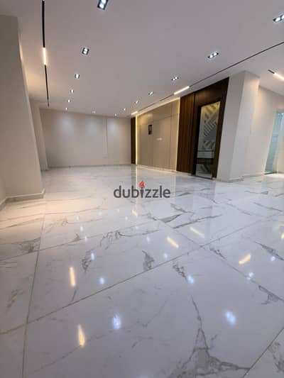 Elevated ground floor apartment with floor area in the second district of 6th of October City, excellent location