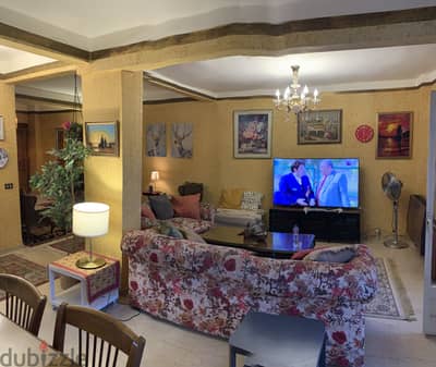 Sunny Apartment for rent in Zamalek close to shops, dining & markets