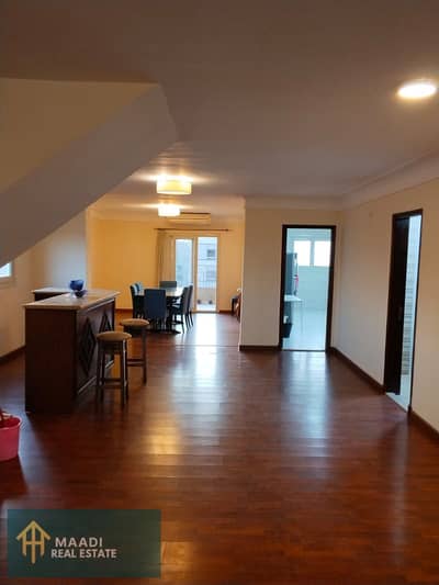 Furnished Triplex for Rent   4 Bedrooms, including 2 Master Bedrooms  4 Bathrooms  Consists of 3 Floors  Spacious Reception Area  Super Lux