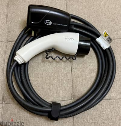 EV portable charging connector. original BYD cable.