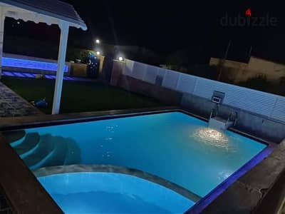 شالية للايجار،3غرف،مكيف برايفت،بول،قرية رمسيس ك45 الساحل الشمالي