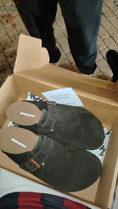 pistachio clogs