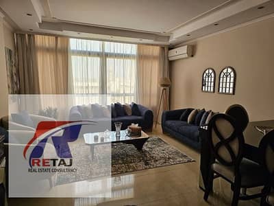 Fully Furnished Apartment for Rent Near El Tayaran Street & Rabaa Mosque 135m