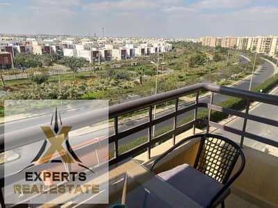 Apartment 103m furnished for rent in Madinaty on the main street in front of Strip Mall