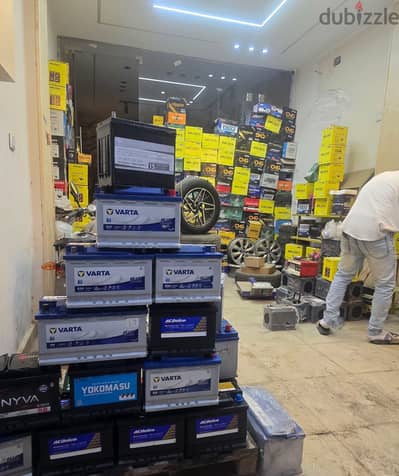 بطاريات استيراد كسر زيرو بحالة الجديد بالضمان
