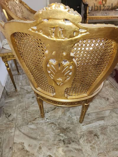 طقم كانيه مذهب فرنساوي انتيك