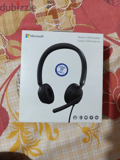سماعة مايكروسوف USB للجيمز وأعمال الكول سنتر