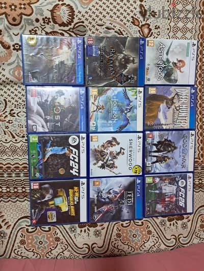 Ps4&ps5 games