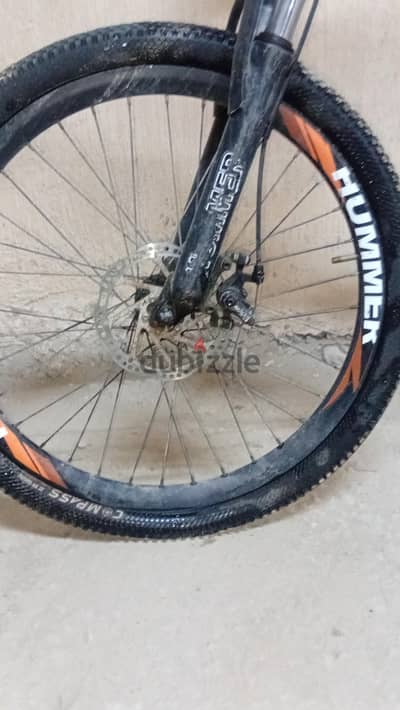 عجلة Hummer برتقالي سرعات
