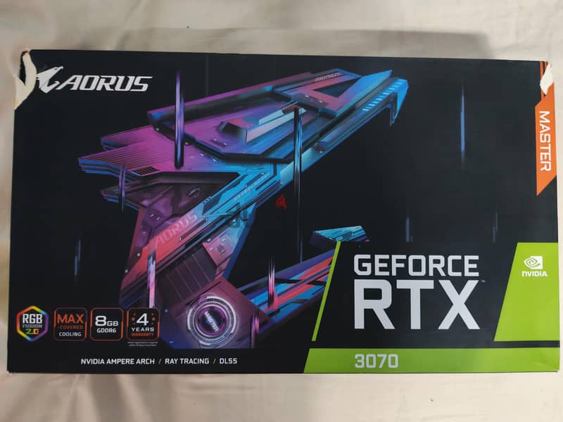 Rtx 3070 Aorus master 1