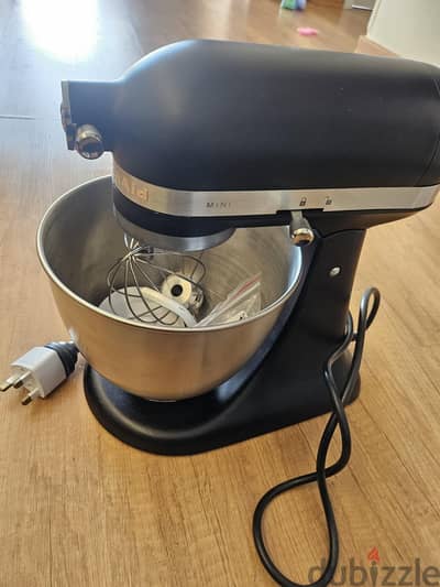 Kitchenaid Mini Mixer matt black.