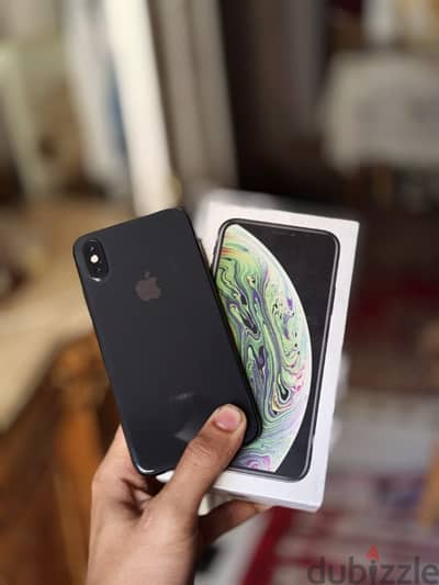 إيفون XS 256 مغير بطاريه فقط 100%