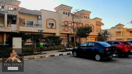 For sale a wonderful ground apartment in Heliopolis Residents Compound, Al-Shorouk