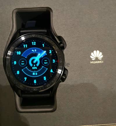 فررصة_VIp_هواوي GT لم تستخدم اوريجينال Huawei Watch GTB19 Sport 46mm