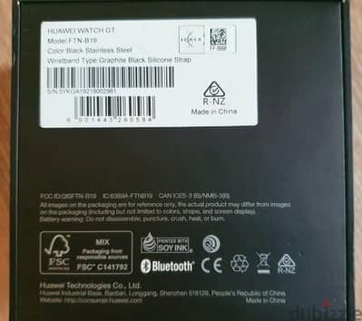 فرصة_VIP_جديدة لم تستخدم أوريجيناال Huawei Watch GTB19 Sport 46mm