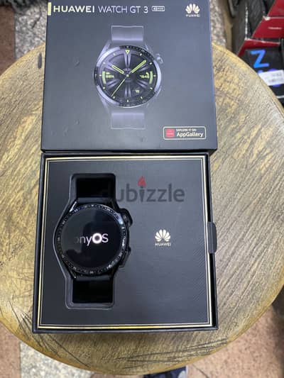 Huawei Watch GT 3 46M Sport Black جديدة