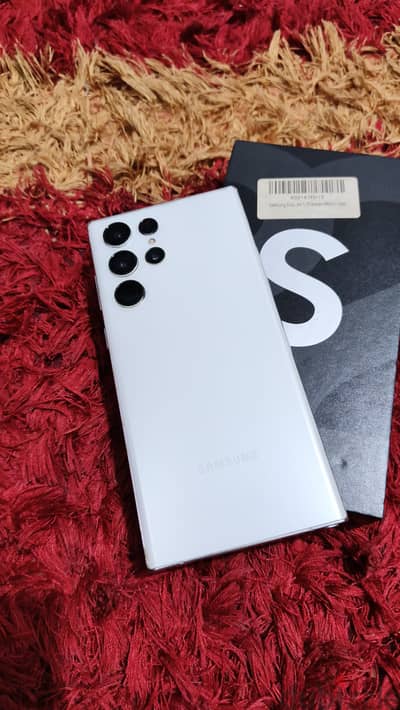 samsung s22ulta 513g شريحتين بجميع مشتملاته