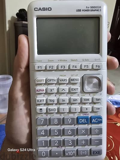 CASIO fx-9860G||| USB POWER GRAPHIC 3 الة حاسبه