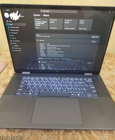 لابتوب hp envy x360