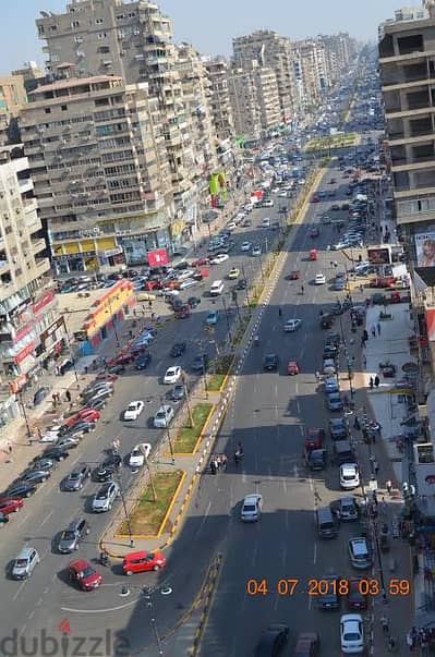 فرصه لراغبي الاستثمار محل ٥٧ م للبيع بعباس العقاد دخل شهري ٤٠ الف
