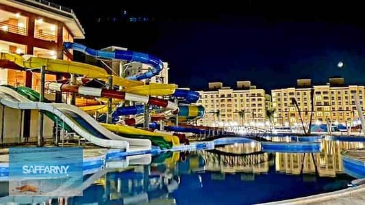 استوديو للبيع مفروش 42m في اكوا فيو الساحل الشمالي كاش تسليم فوري Studio for sale 42m Aquaview Northcoast
