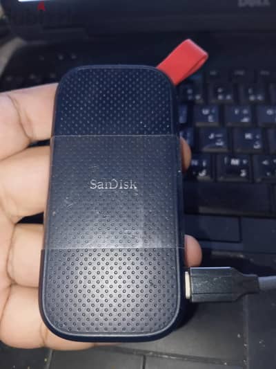 هادر san disk portable ssd 1 تيرا هيلث ١٠٠%
