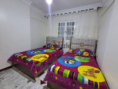 Sidi Bishr Furnished 3 Rooms and Reception Air-Conditioned Floor 2 Stair