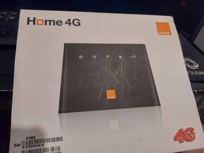 home 4g orange router