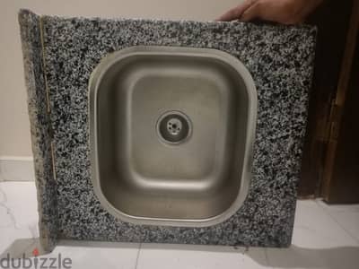حوض بالرخامه استعمال بسيط جداً