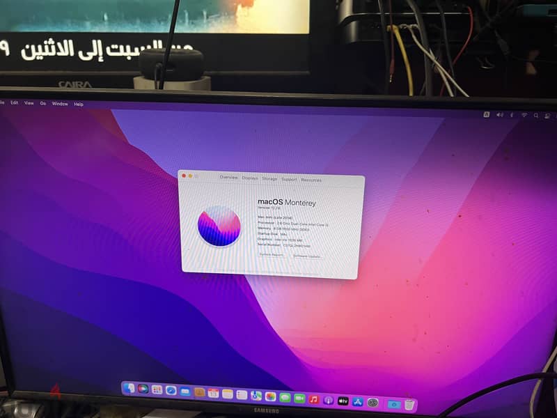 mac mini 2014 i5 2.6 /8gb/500 ssd 6