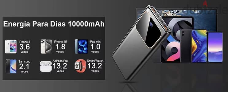 Power Bank DY201 Aggiornato 10000mAh