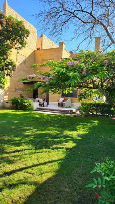 فيلا دوبلكس مكيفه  للايجار حديقه مارينا ٤ vlla for rent with garden