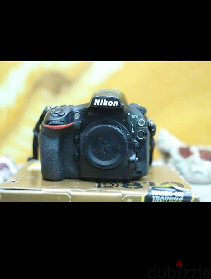 Nikon d810 +battery grip original +2 battery original with box 6
