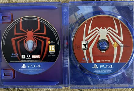 Spider Man & Spider Man Miles Morales