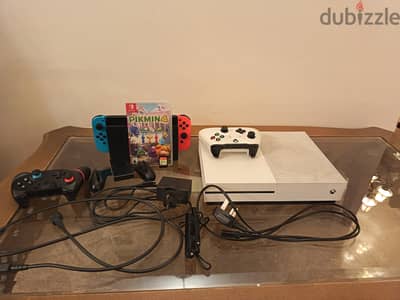 Xbox one s and Nintendo switch 1
