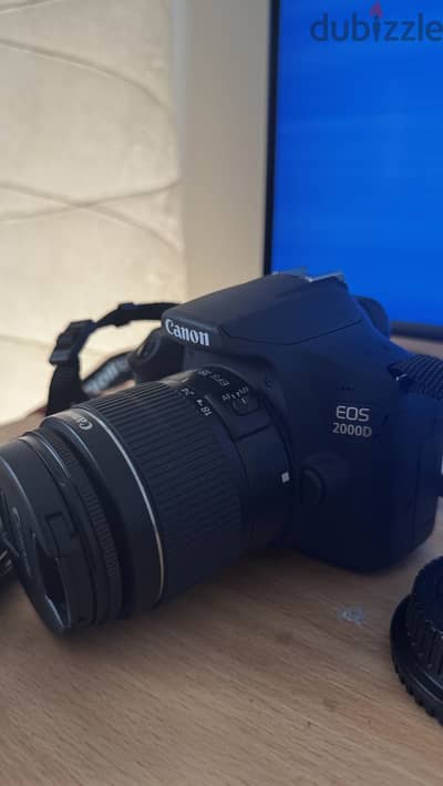 Canon 2000D with 18-55mm Lens كسر زيرو