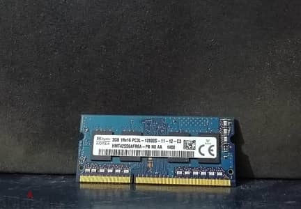 SK hynix 2GB DDR3L 12800S 1600MHz Laptop RAM Memory Module