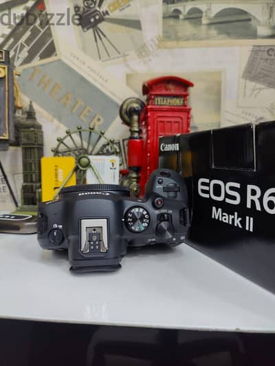 Canon r6 mark ii with box and all Acessoriess shutter 6k