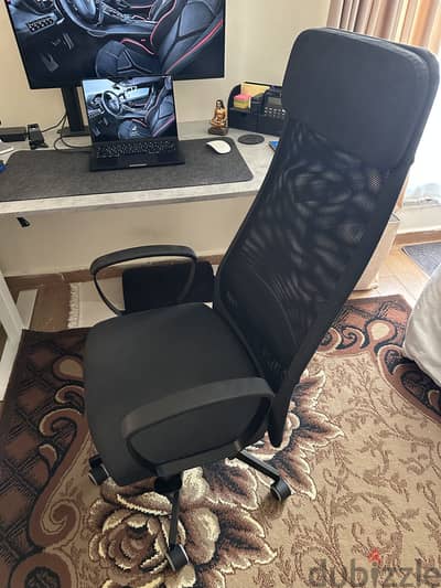 Ikea MARKUS - Office chair, Vissle dark grey - Medium