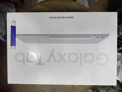 Galaxy Tab S10 Ultra 5G 256/12G Silver جديد بضمان الوكيل