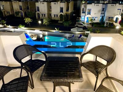 Chalet for sale in Mountain View – Ras El Hekma – Paros Phase, with a direct view of the swimming pool, at the lowest price on the market.