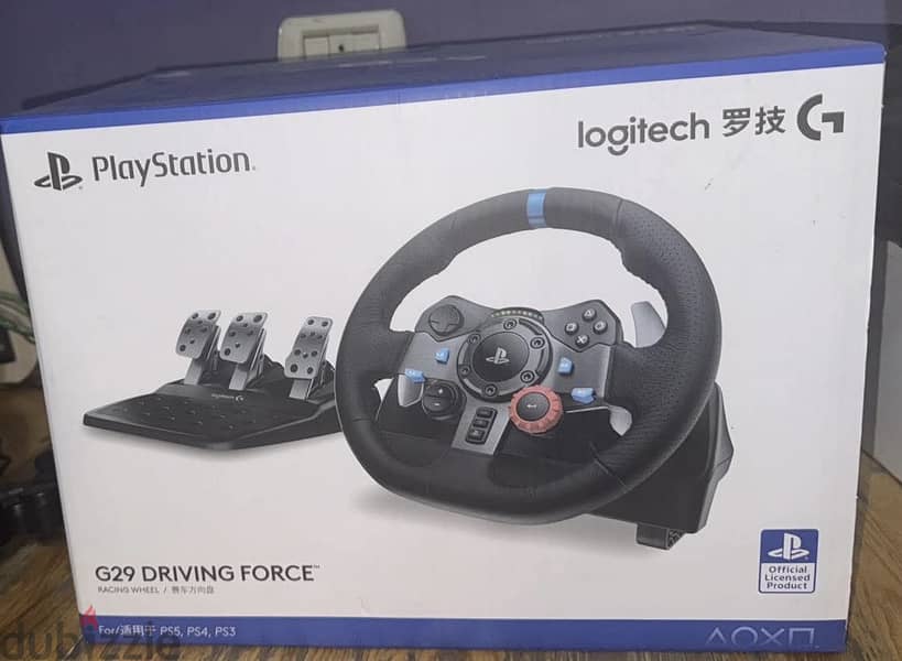 Logitech G29 wheel simulator  3