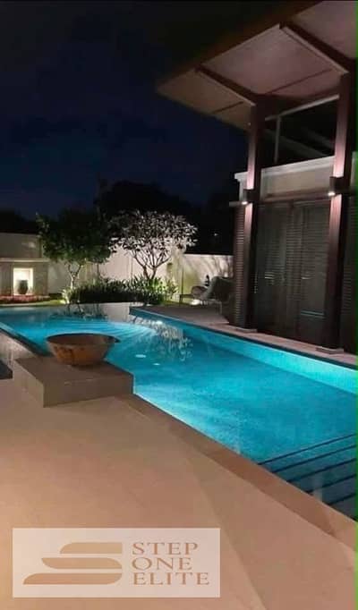 Villa for sale in Saada Compound, New Cairo on the Suez-Dokki Road, near