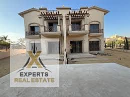 Four Seasons madinaty Twin Villa for Sale with Wide Garden View
