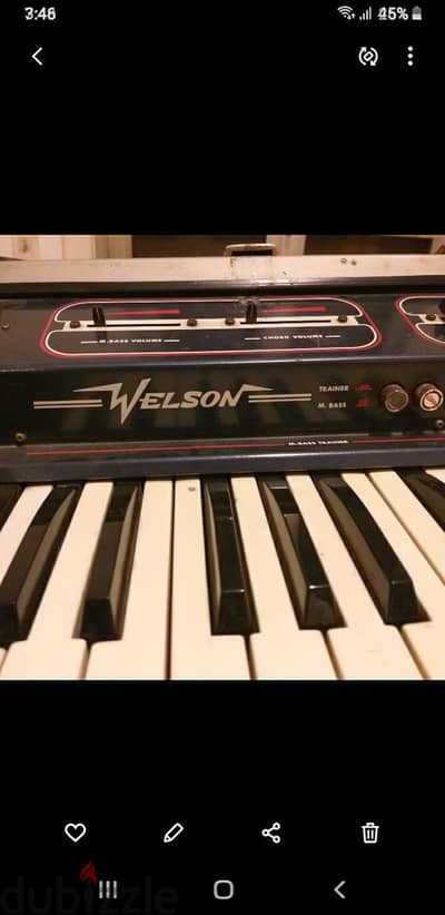 Welson gipsy organ 70s